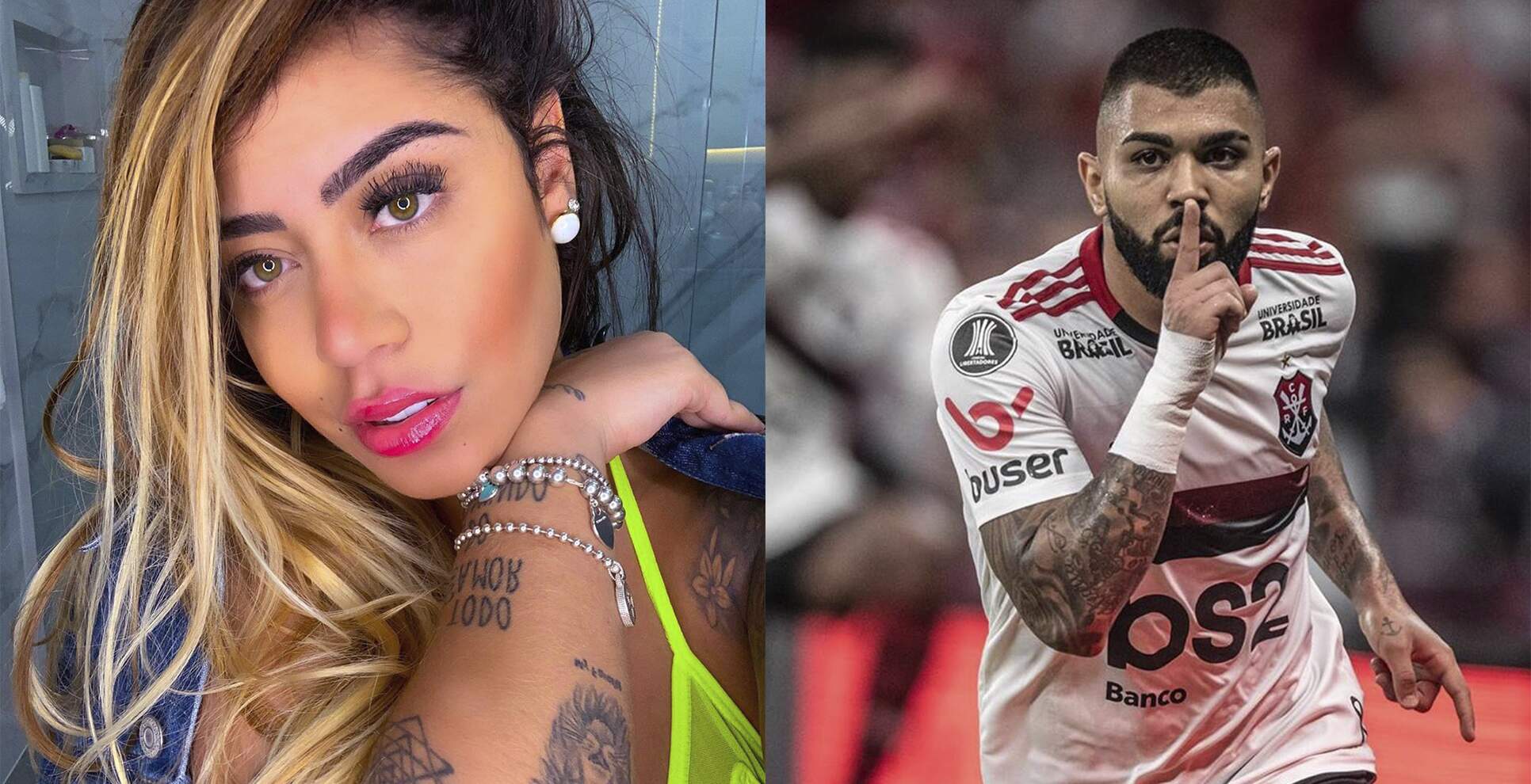 Gabigol se declara à Rafaella Santos, irmã de Neymar: “Te amo, pretinha” - Metropolitana FM
