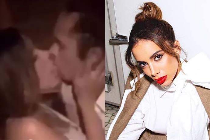 Após ter vídeo com Vitão vazado, Anitta se pronuncia: “Desde 1930 beijando”