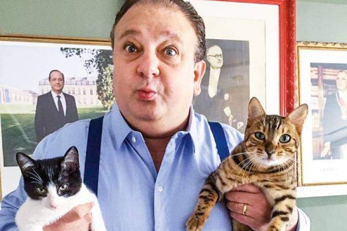 Após memes, Erick Jacquin adota gato e dá nome de ‘Tompero’ - Metropolitana FM