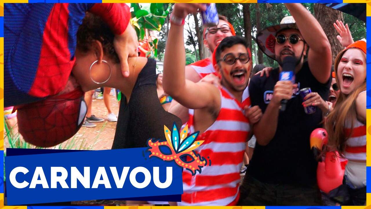 Invadimos um bloquinho para mostrar as fantasias mais inusitadas do carnaval - Metropolitana FM