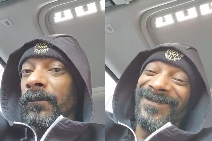 Snoop Dogg posta vídeo hilário ouvindo Frozen e arranca risadas nas redes sociais