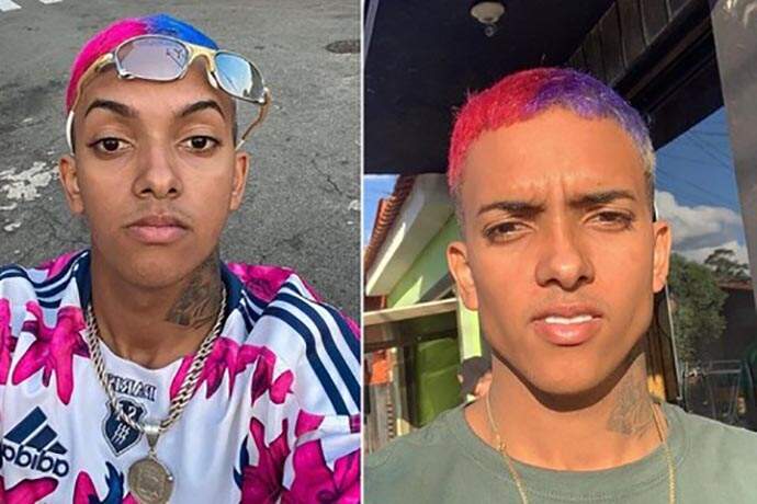 Após mudar radicalmente o rosto e ser criticado, MC Brinquedo apaga Instagram