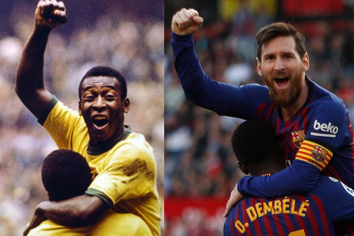 Messi alcança recorde histórico de Pelé em gols marcados por um mesmo clube - Metropolitana FM