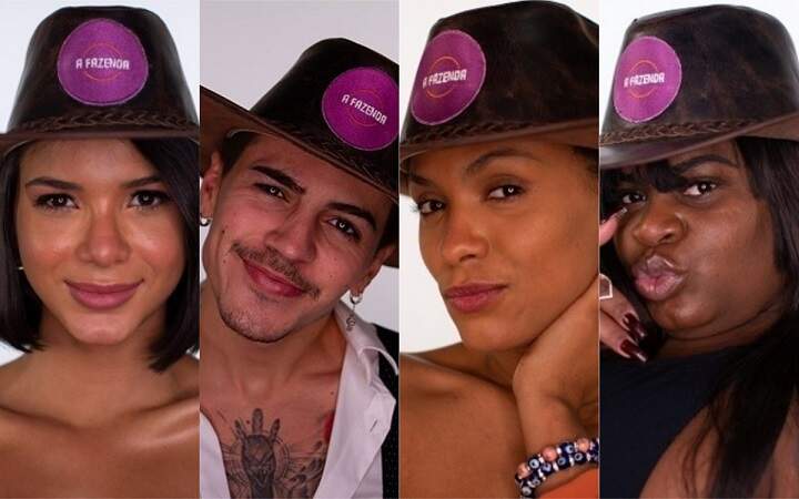 ‘A Fazenda’: Biel, Jakelyne, Jojo Todynho e Lidi Lisboa formam a roça - Metropolitana FM