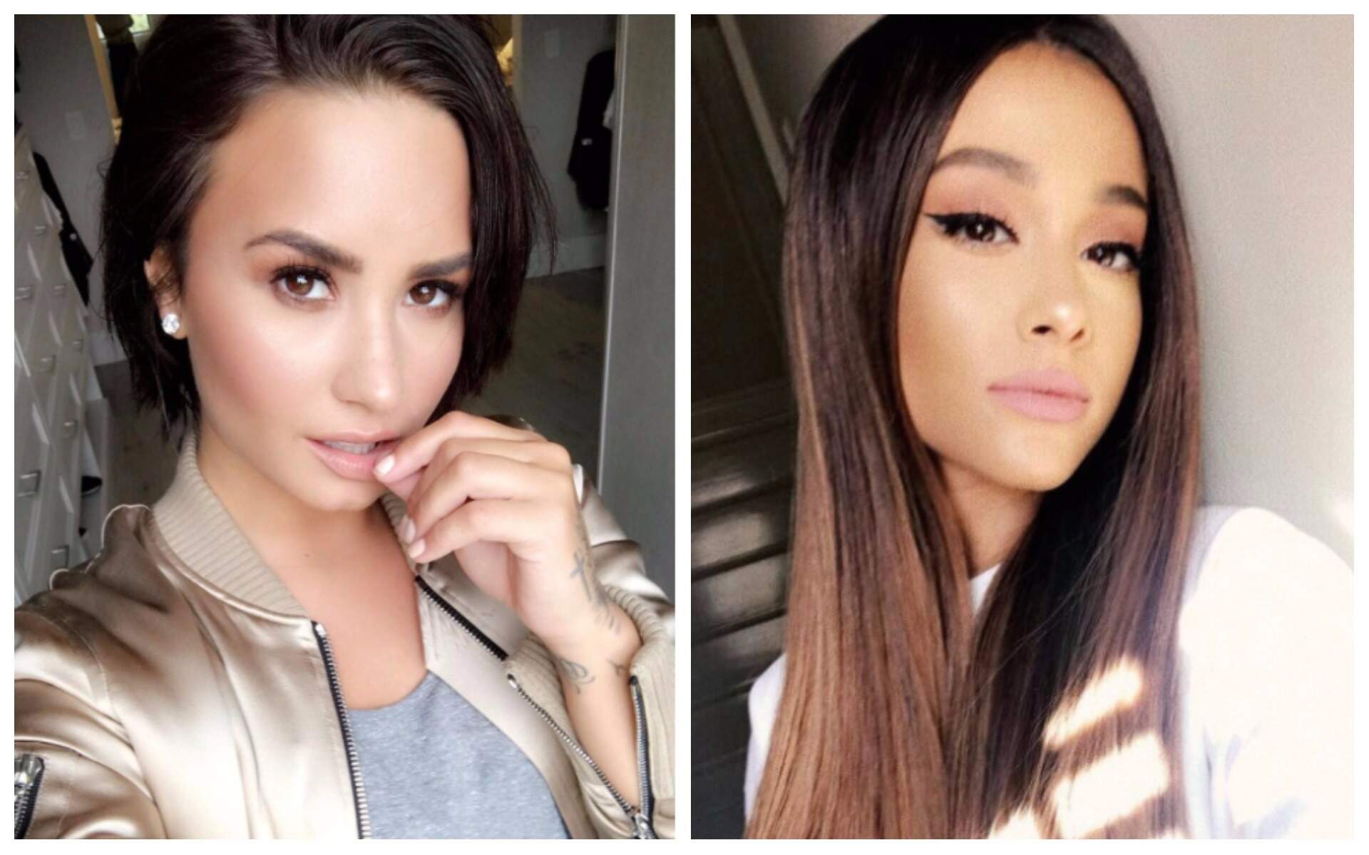Demi Lovato e Ariana Grande indicam que estão gravando nova música e deixam fãs eufóricos - Metropolitana FM