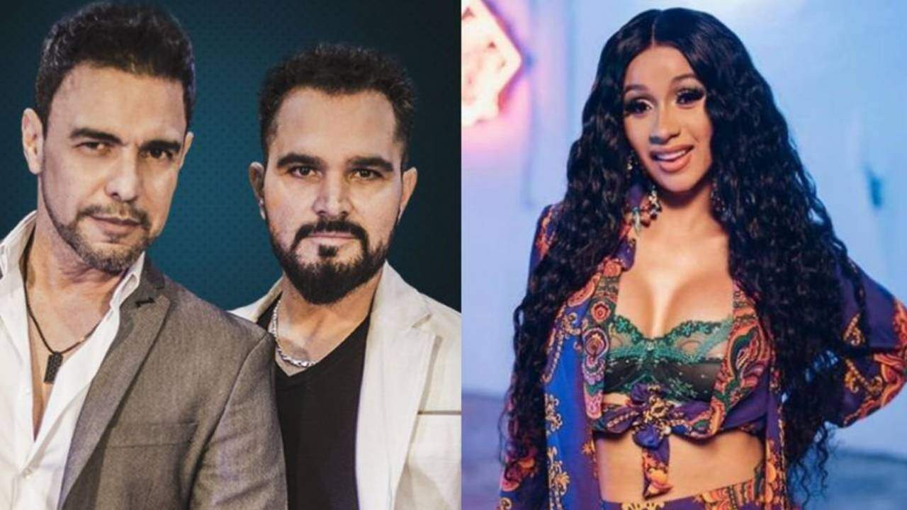 Produtores musicais criam feat. de Cardi B com Zezé Di Camargo e Luciano; confira! - Metropolitana FM