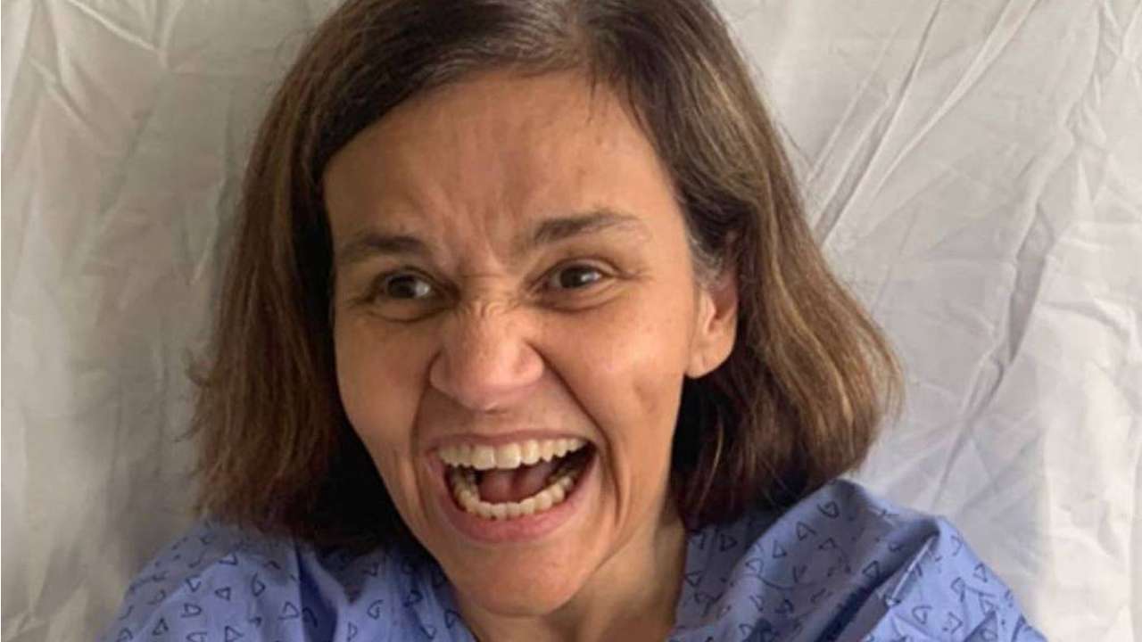 Claudia Rodrigues tem inflamação acentuada após ruptura de tendão, conta empresária