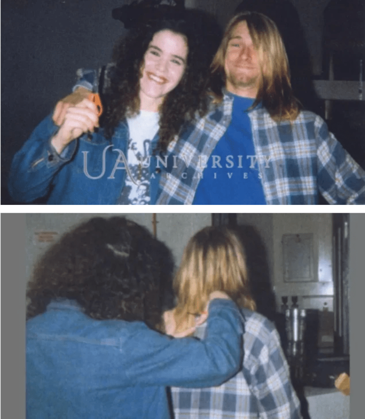 Fã leiloa fios de cabelo de Kurt Cobain