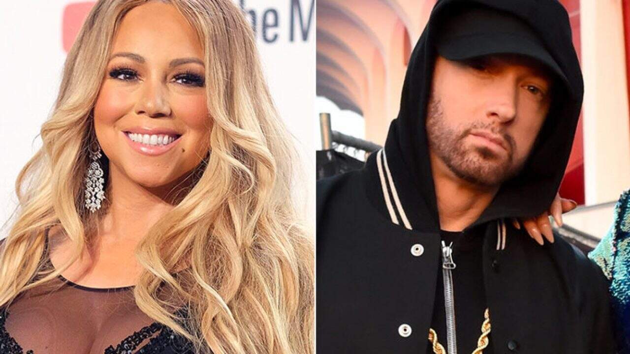 Mariah Carey aparece caracterizada como o rapper Eminem em vídeo e web aponta: “Deboche”