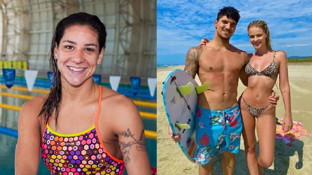 Atleta Joanna Maranhão rebate esposa de Gabriel Medina após polêmica: “Choque de realidade”