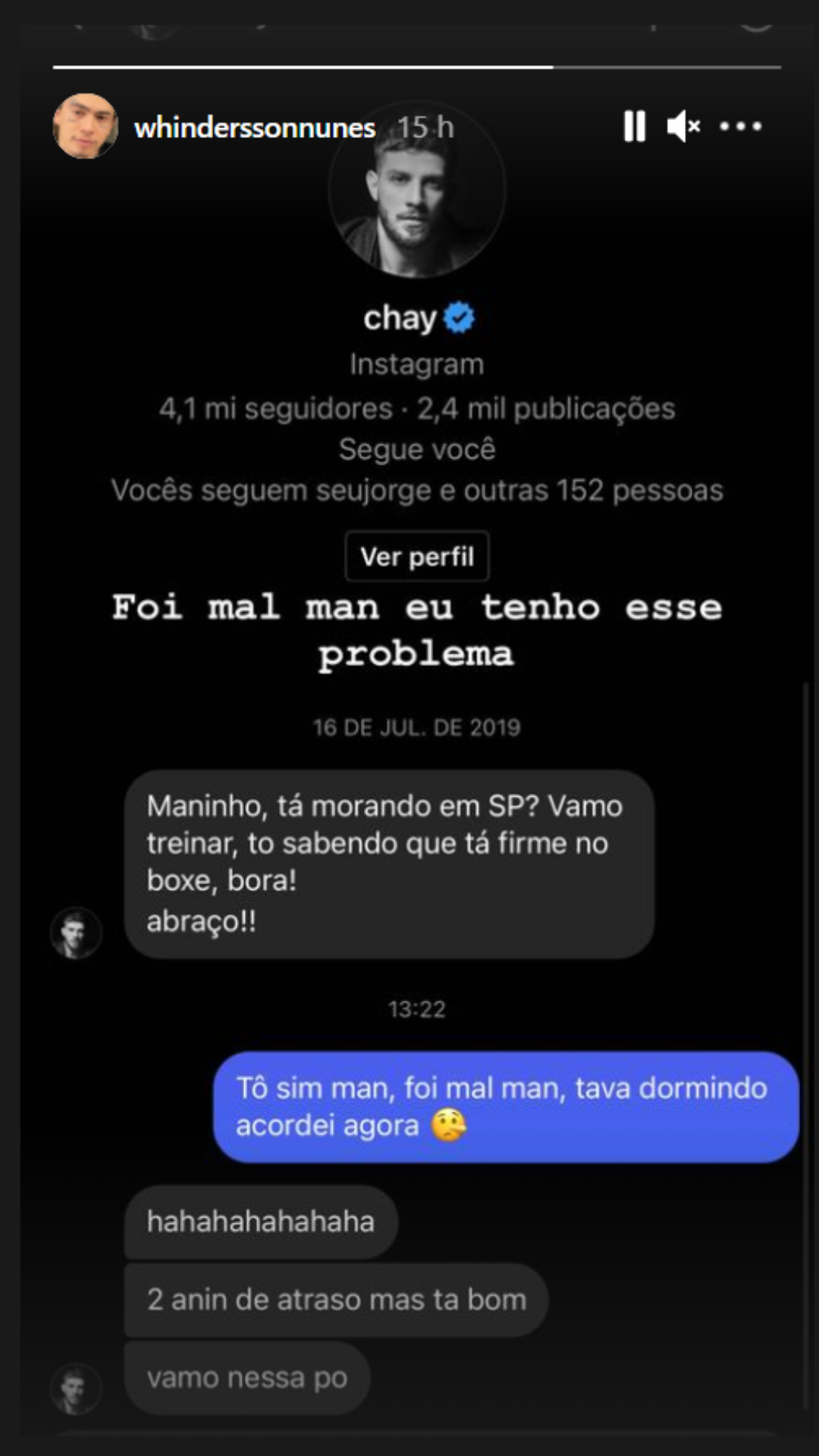 Story Whindersson Nunes