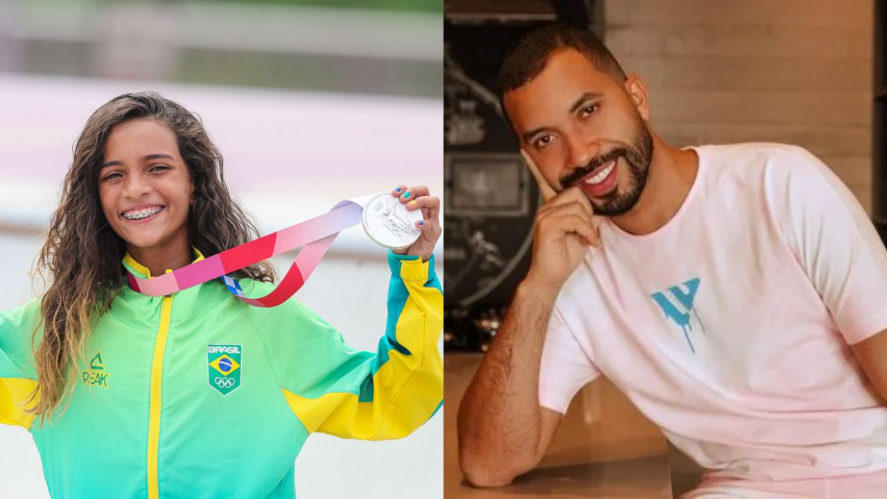 Rayssa Leal e Gil do Vigor fazem live juntos e skatista explica tranquilidade nas Olimpíadas: “Estava me divertindo”