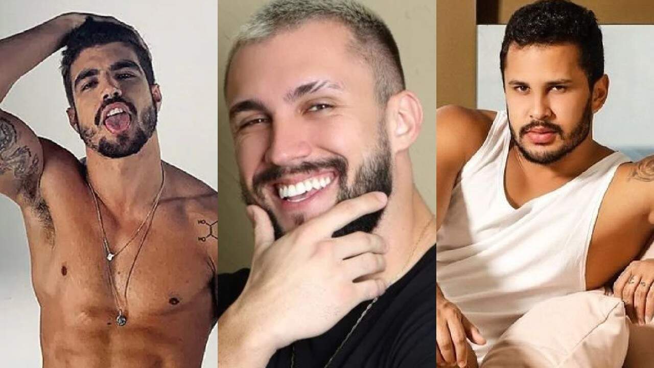 Caio Castro, Arthur Picoli e Lucas Guimarães desativam misteriosamente suas contas no Instagram