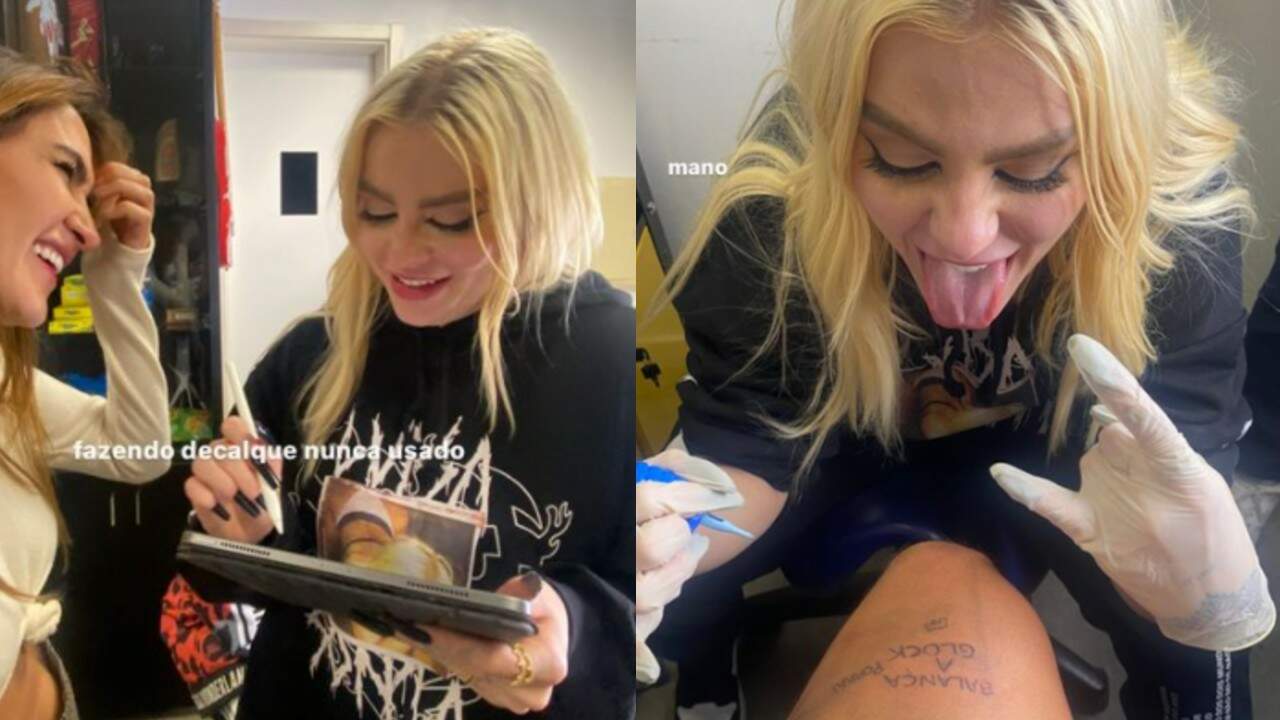 Luísa Sonza aparece fazendo tatuagem em amigo e mostra resultado: “Não sei o que dizer” - Metropolitana FM