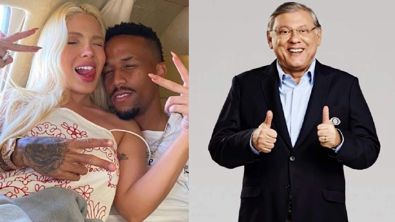 Milton Neves é rebatido por namorada de Éder Militão após comentário polêmico e escândalo viraliza - Metropolitana FM