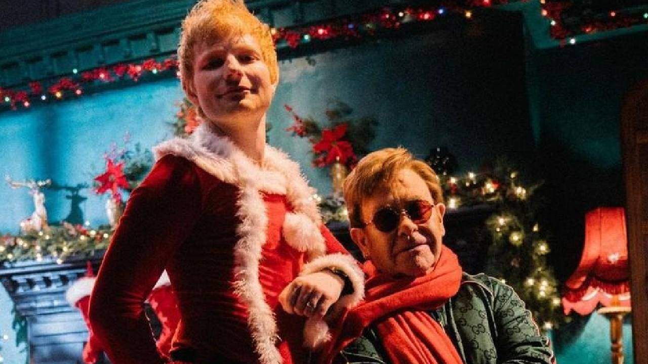 Ed Sheeran e Elton John anunciam parceria musical natalina e lançam “Merry Christmas”