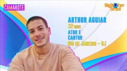 BBB22: Arthur Aguiar é o 8º participante, confirmado no time ‘Camarote’: “Eu sou uma pessoa transparente!”