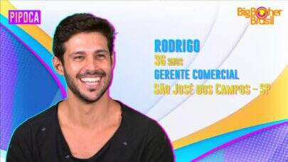 BBB22: Conheça Rodrigo, o 9º participante, confirmado no time ‘Pipoca’: “Quem vê pensa que sou hétero top”