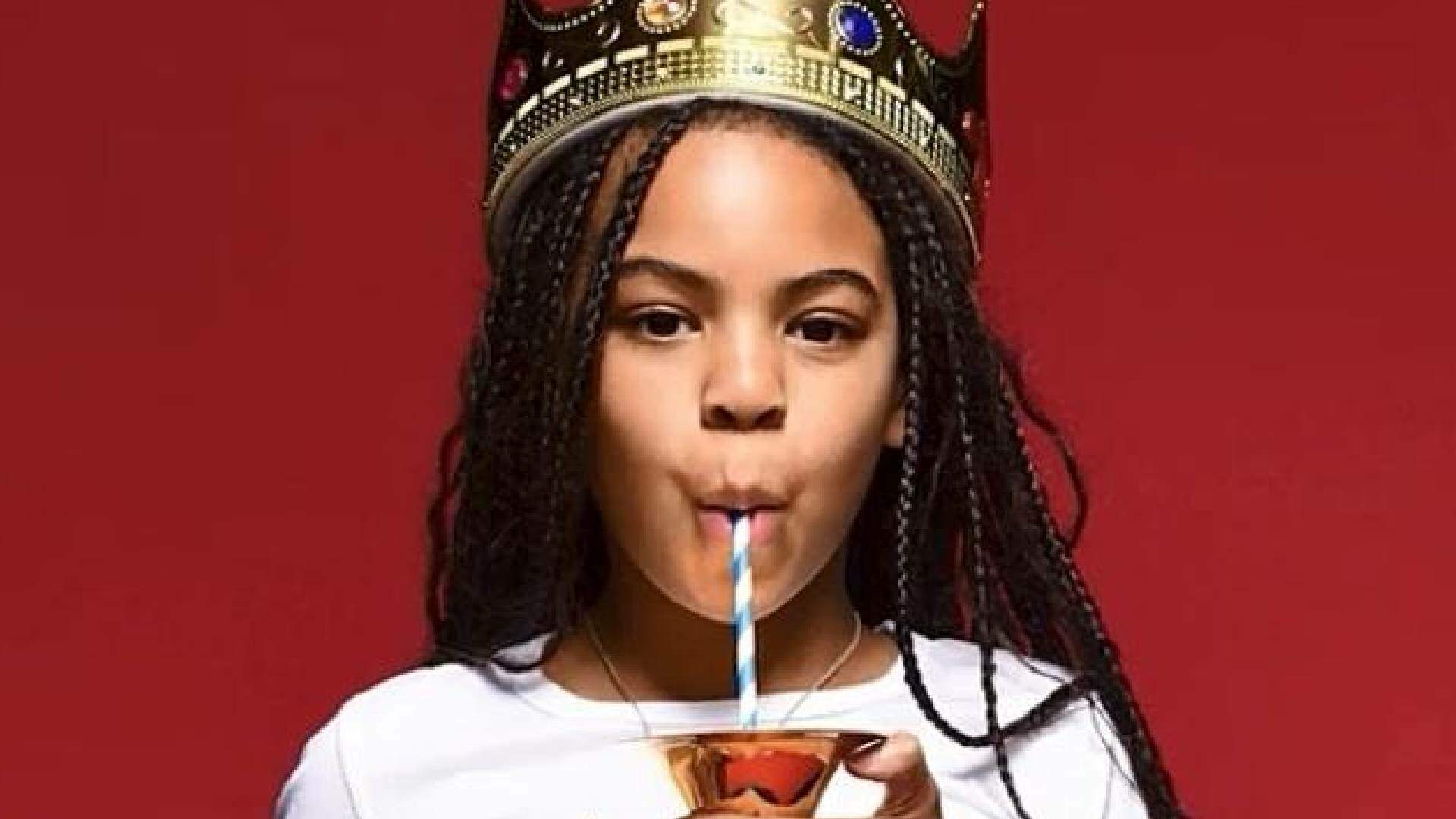 Blue Ivy, filha de Beyoncé e Jay-Z, faz 10 anos e detalhe em foto surpreende internautas na web - Metropolitana FM