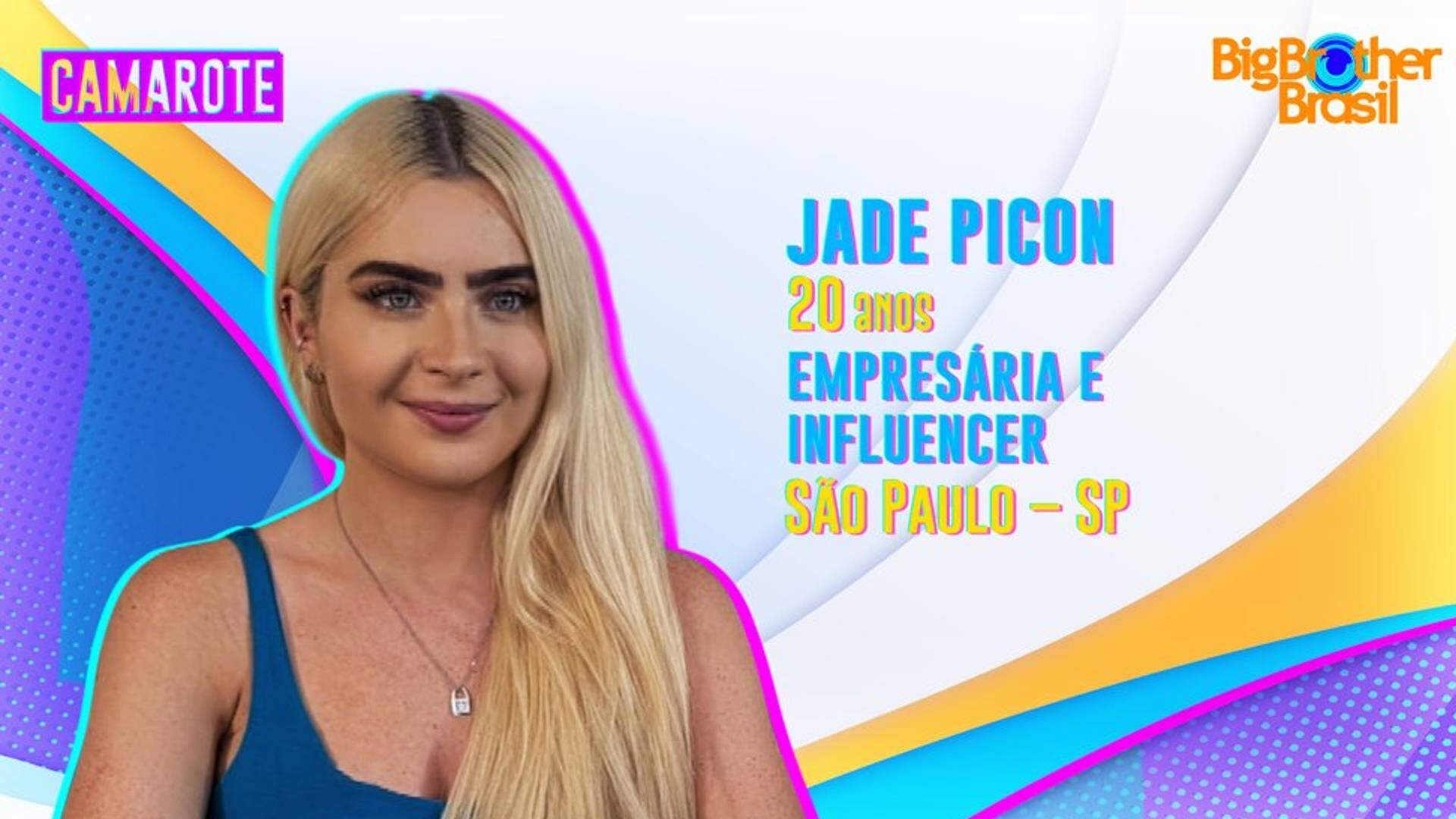 BBB22: Jade Picon é a 16ª confirmada no time ‘Camarote’: “Sou uma pessoa muito sincera” - Metropolitana FM