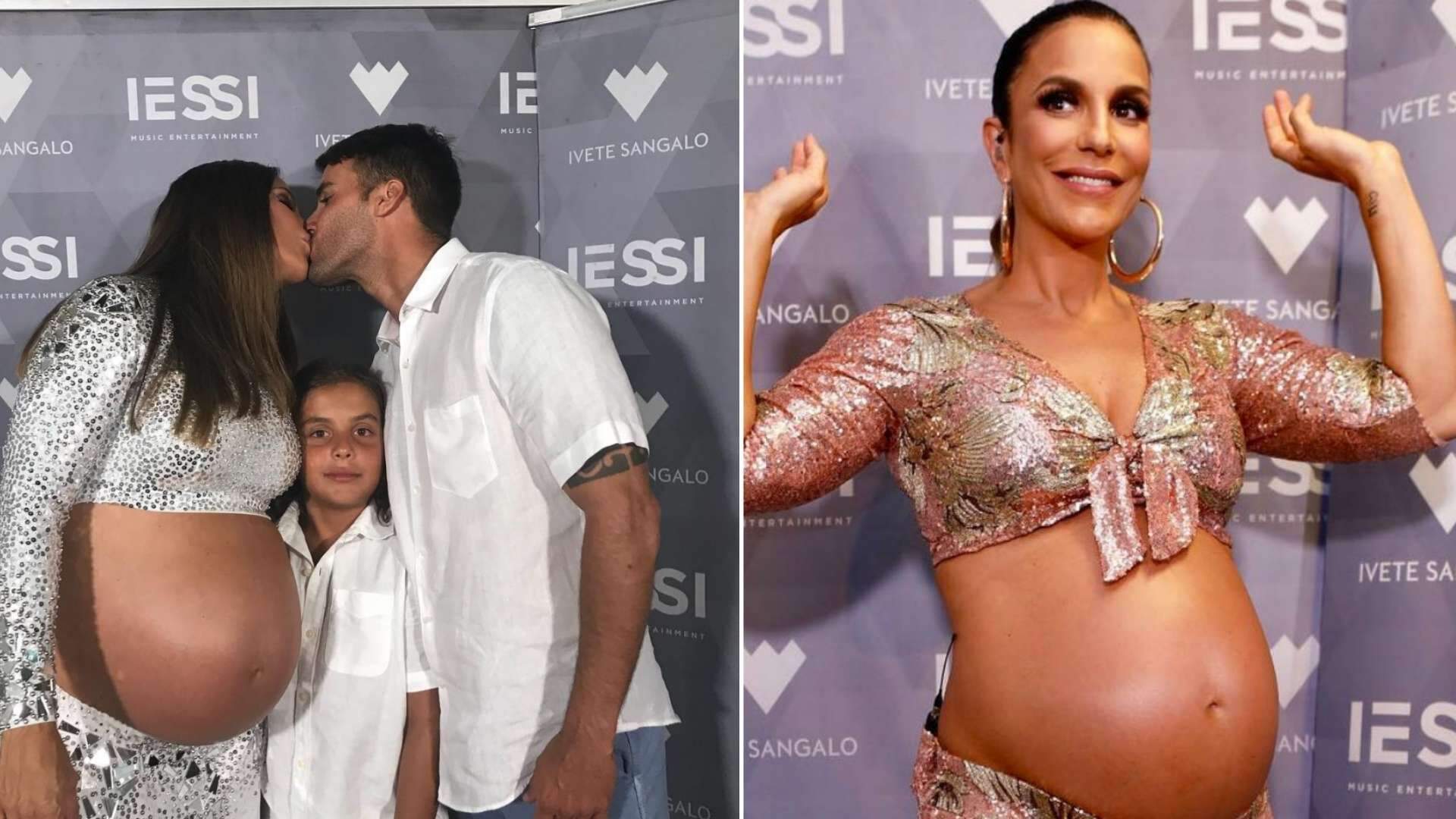 Ivete Sangalo grávida aos 45 anos