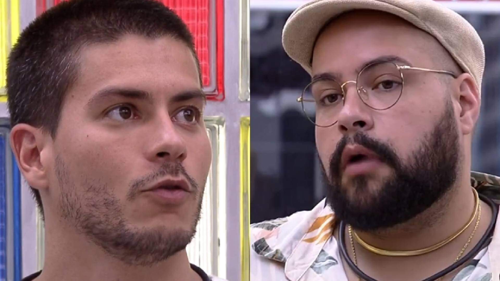 BBB22: Tiago Abravanel fica irritado, tem discussão séria com Arthur Aguiar e explode ao vivo - Metropolitana FM