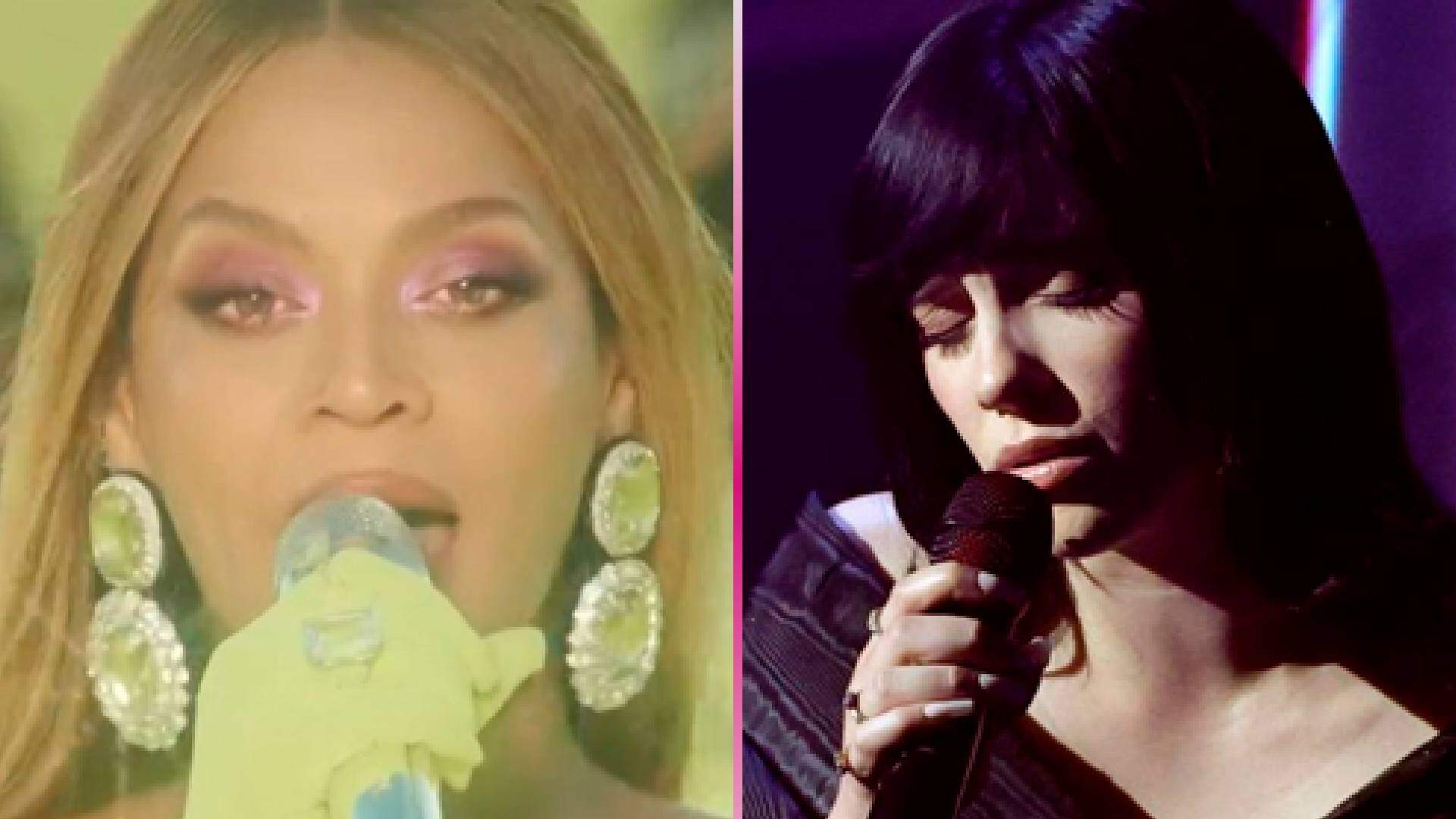 Beyoncé X Billie Eilish: Qual diva pop se saiu melhor no Oscar 2022?