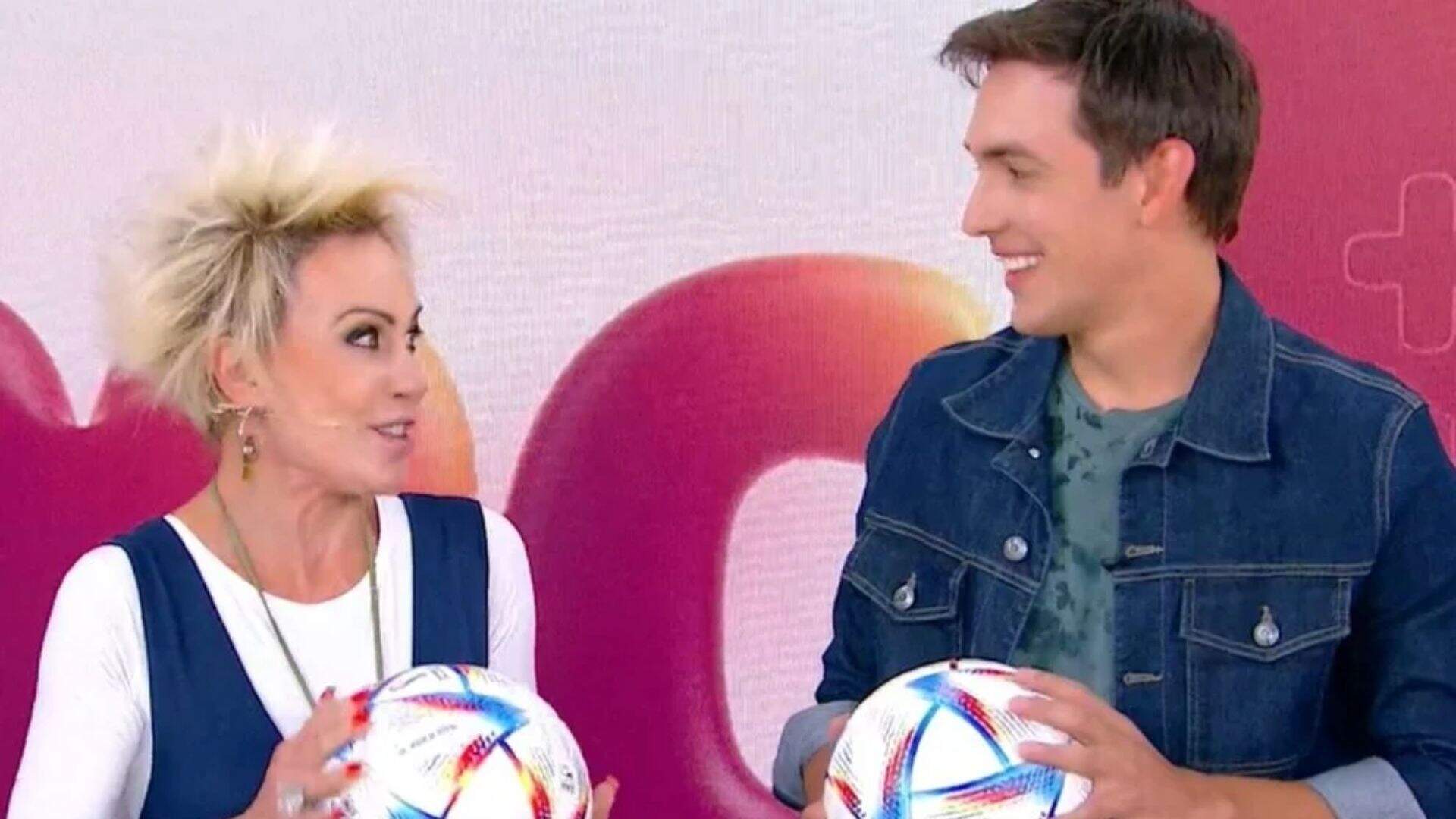 Ana Maria Braga recebe jornalista, faz comentário polêmico e constrange: “Mão na bola” - Metropolitana FM