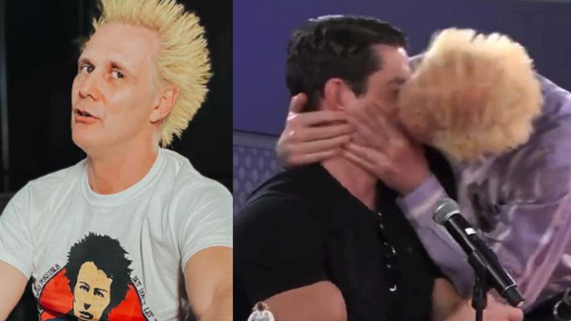 Supla ignora câmeras, pega apresentador de surpresa e dá beijo gay ao vivo: “Cheiroso”