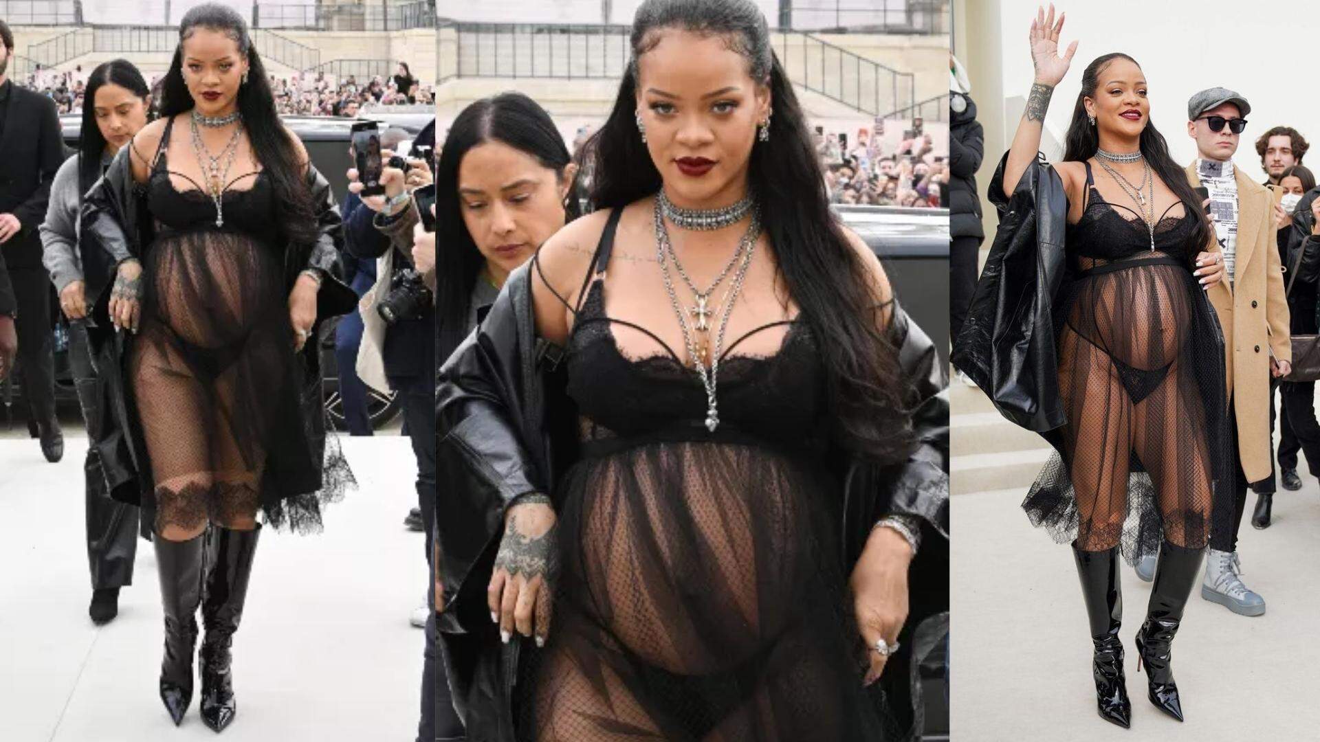 Rihanna looks pretos