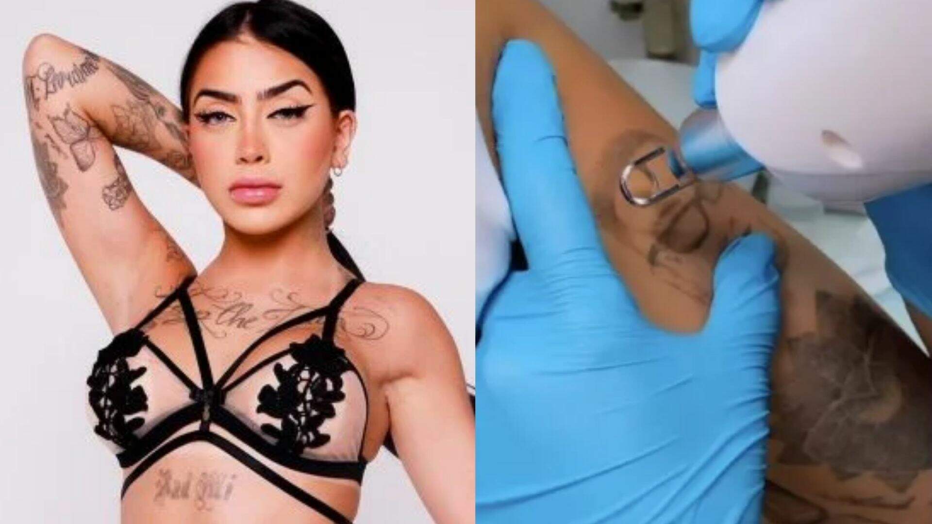 Mirella remove tatuagem inusitada e motivo envolvendo famoso surpreende: “Agora vai!”