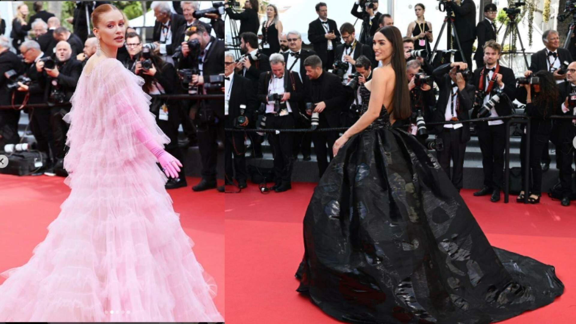 Marina Ruy Barbosa e Rafa Kalimann, arrasam no red carpet do “Festival de Cannes 2022”