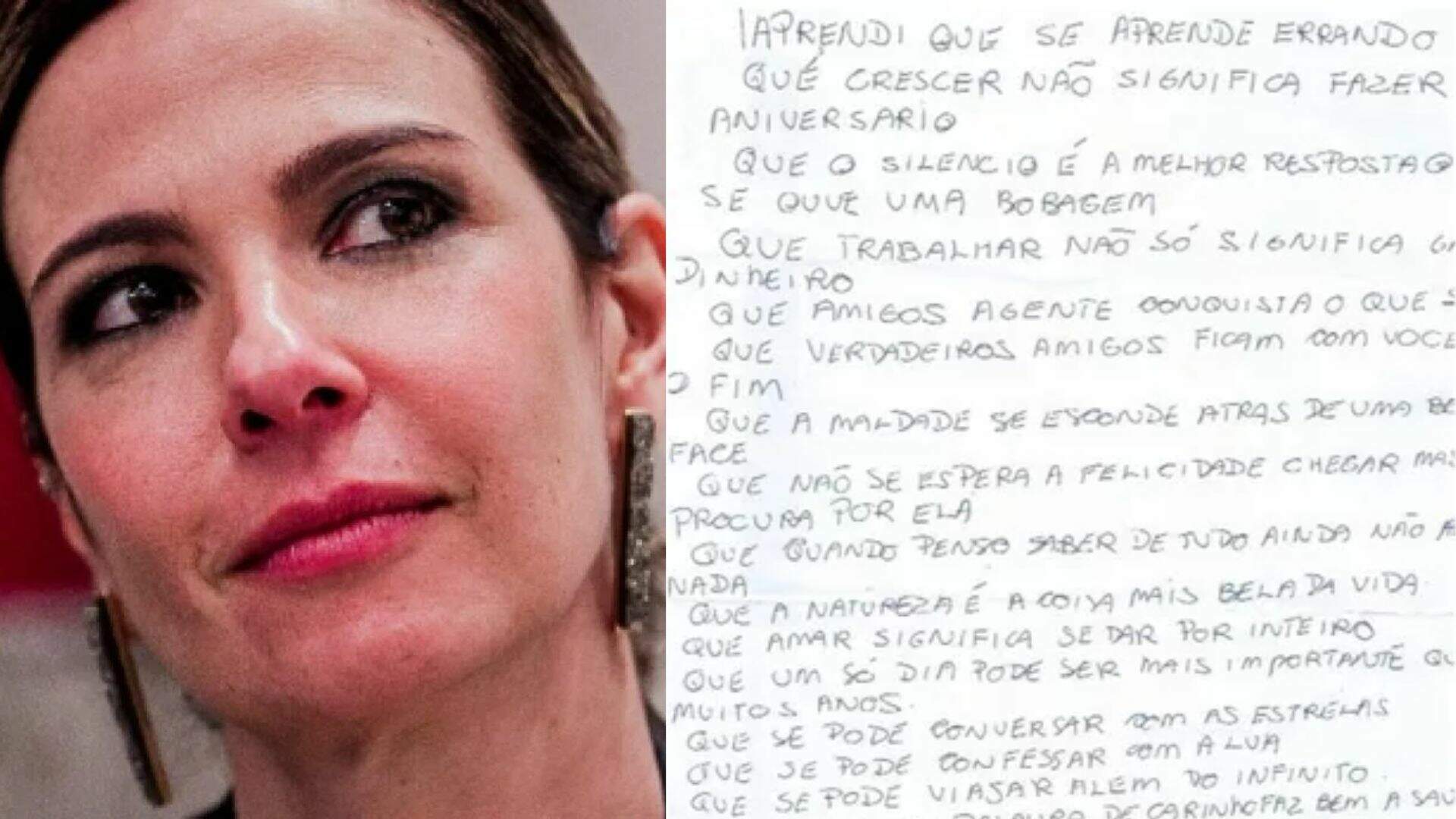 Após discussão com Léo Dias, Luciana Gimenez mostra carta deixada pelo pai e manda indireta - Metropolitana FM