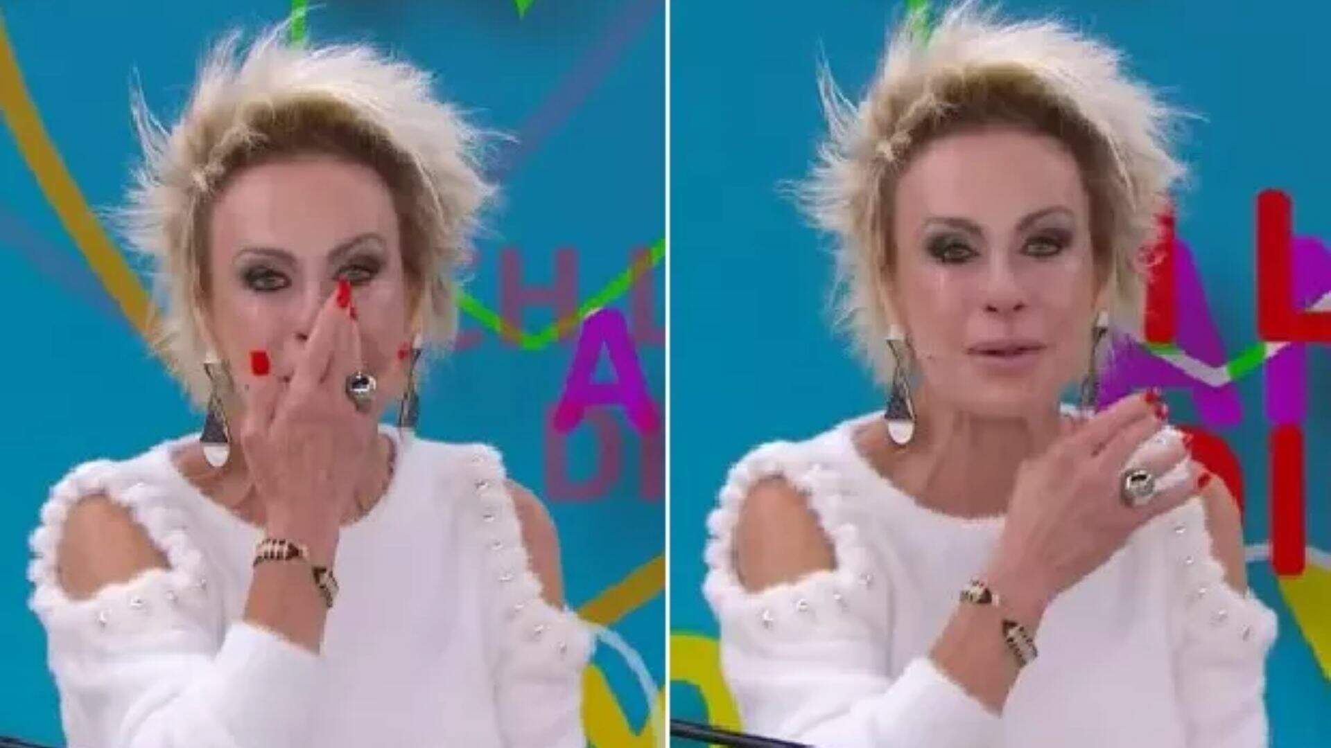 Ana Maria Braga chora ao vivo, não consegue se conter e faz desabafo: “Chorar por amor” - Metropolitana FM