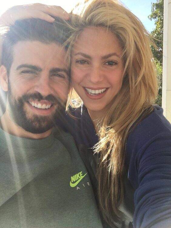 Piqué e Shakira (Foto: Instagram)