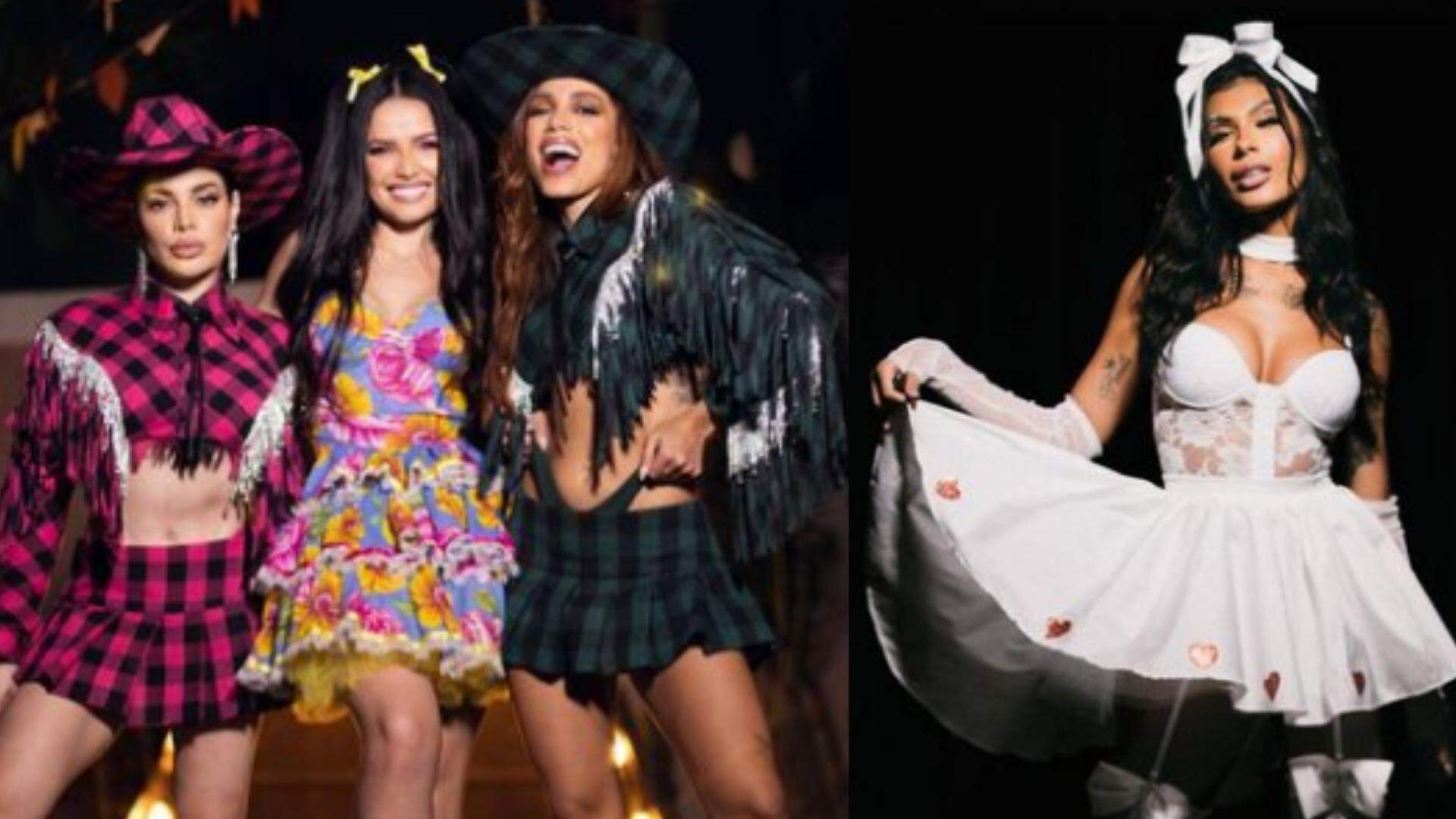 Arraial da Anitta: se inspire nos looks usados pelas famosas para curtir as festas juninas