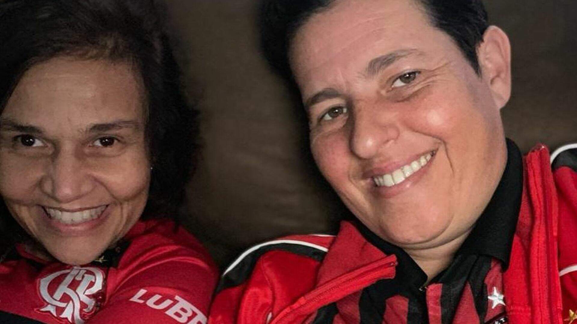 Claudia Rodrigues e Adriana Bonato estão noivas desde junho deste ano