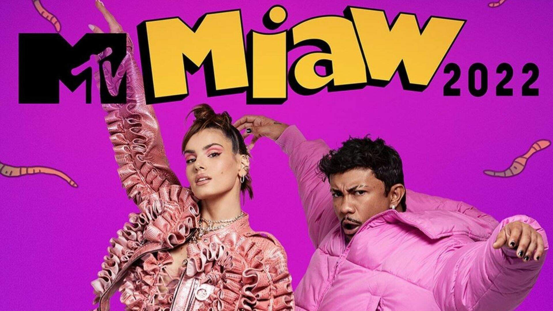 Descubra quem serão os apresentadores do “MTV MIAW 2022”