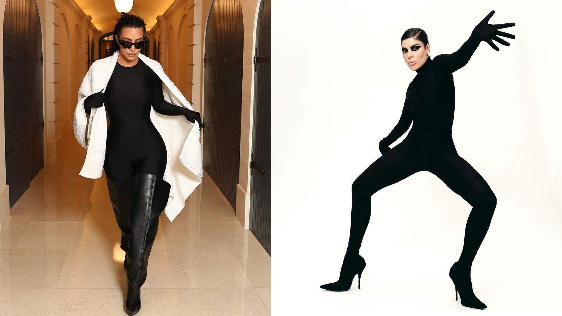 Kim Kardashian é um dos rostos da Balenciaga