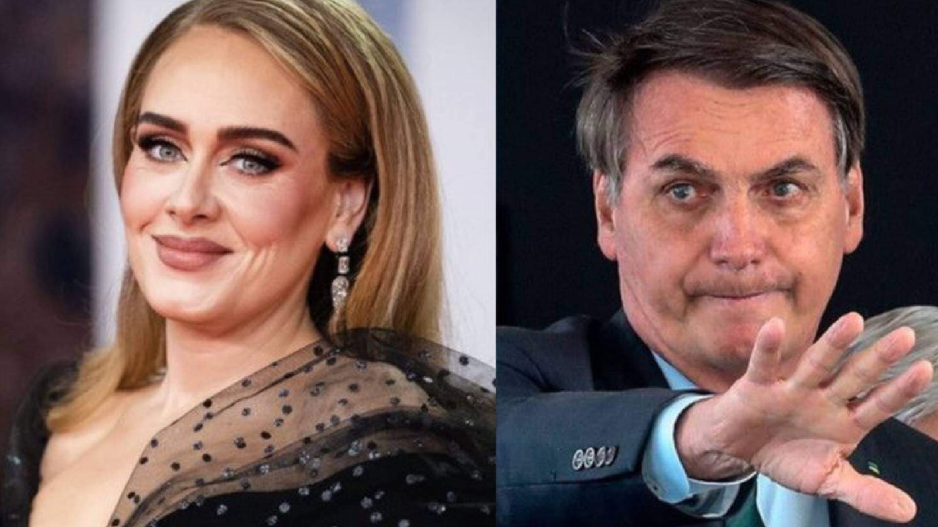 Adele se manifesta politicamente contra Jair Bolsonaro durante show e cena viraliza na web