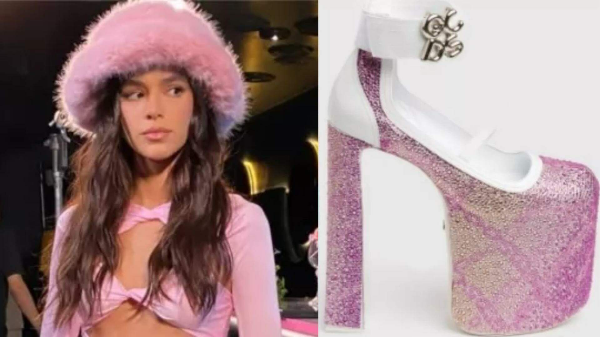 Bruna Marquezine parou a web com look rosa sensual “Cut Out”