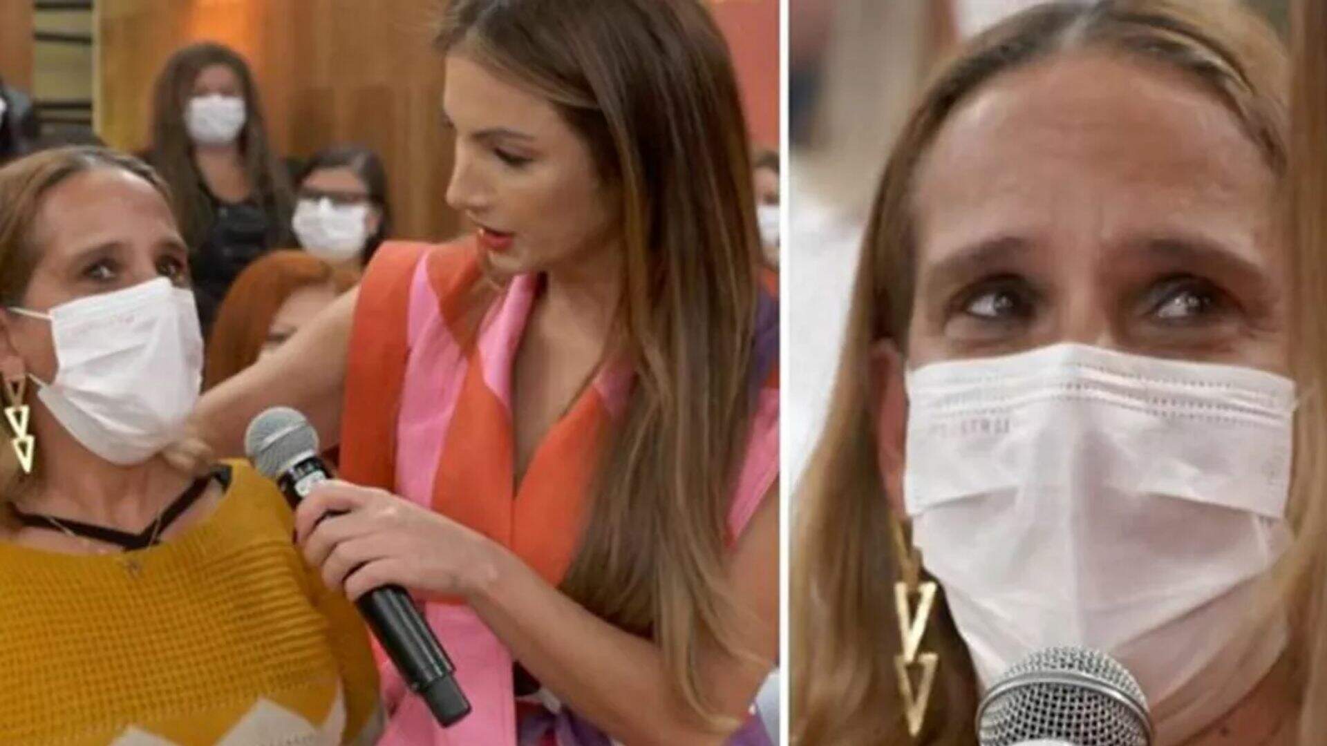 Patrícia Poeta comete gafe ao vivo, convidada chora e situação comove: “Triste história”