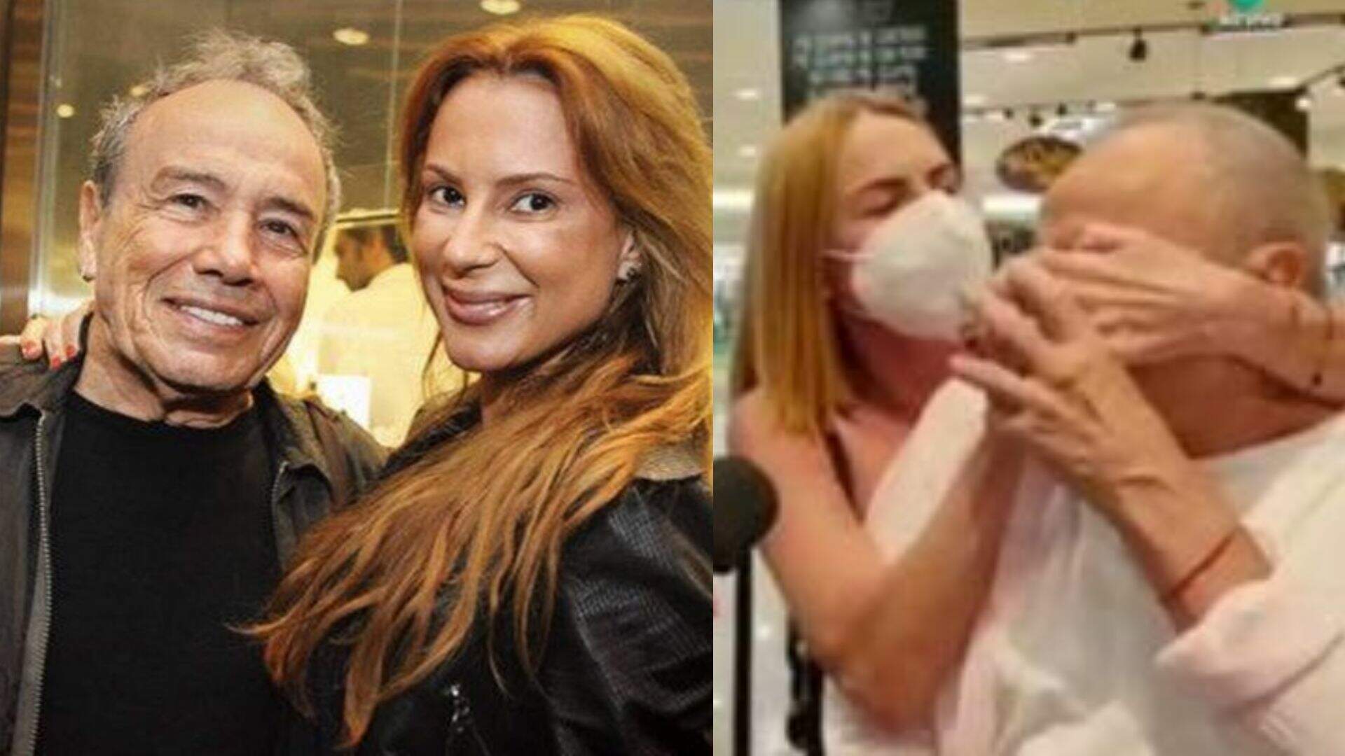 Ao vivo, ator da Globo é tirado a força de entrevista por esposa e climão viraliza: “Socorro” - Metropolitana FM