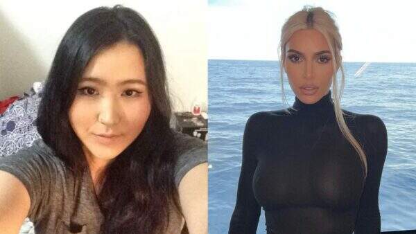 Ficou parecida? Sul-coreana gasta R$ 300 mil em cirurgias para ser idêntica a Kim Kardashian