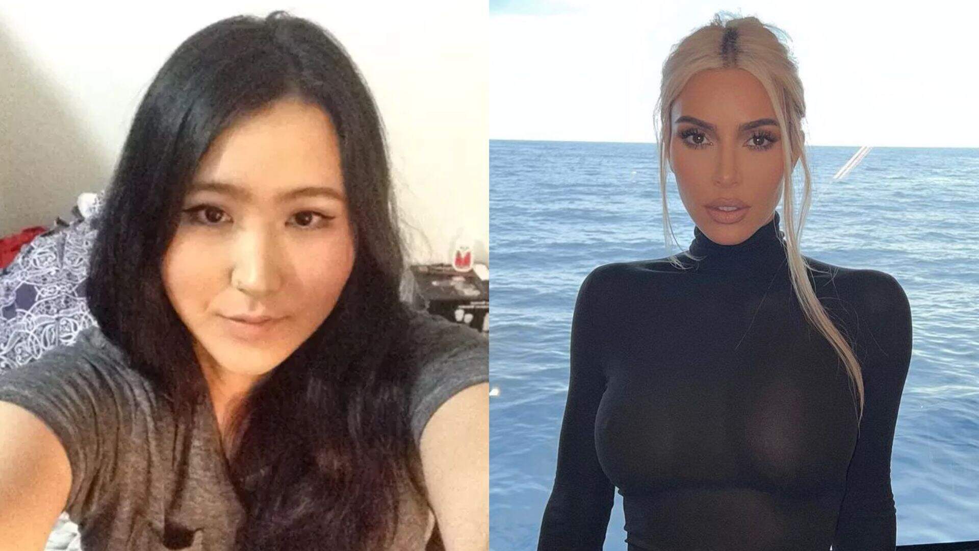 Ficou parecida? Sul-coreana gasta R$ 300 mil em cirurgias para ser idêntica a Kim Kardashian - Metropolitana FM