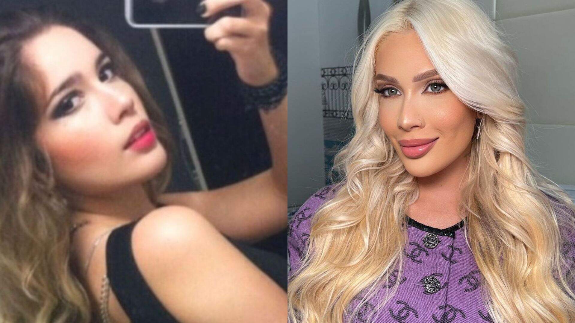 Karoline Lima antes e depois da fama