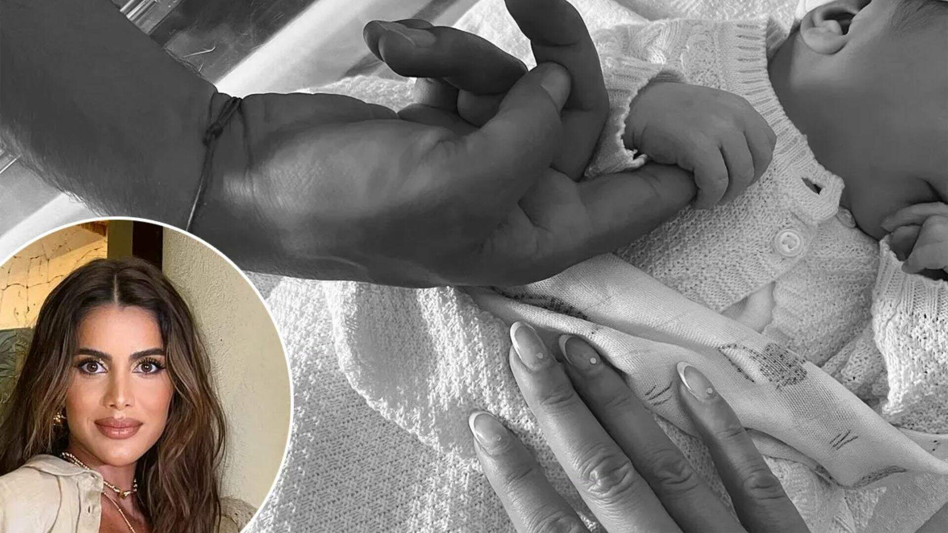 Depois de 24 horas de trabalho de parto, Camila Coelho da a luz ao primeiro filho!