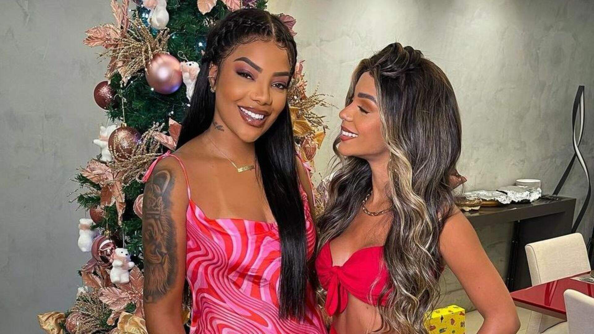 Ludmilla filma o bumbum de Brunna Gonçalves dentro da piscina e vídeo vai parar no Instagram - Metropolitana FM