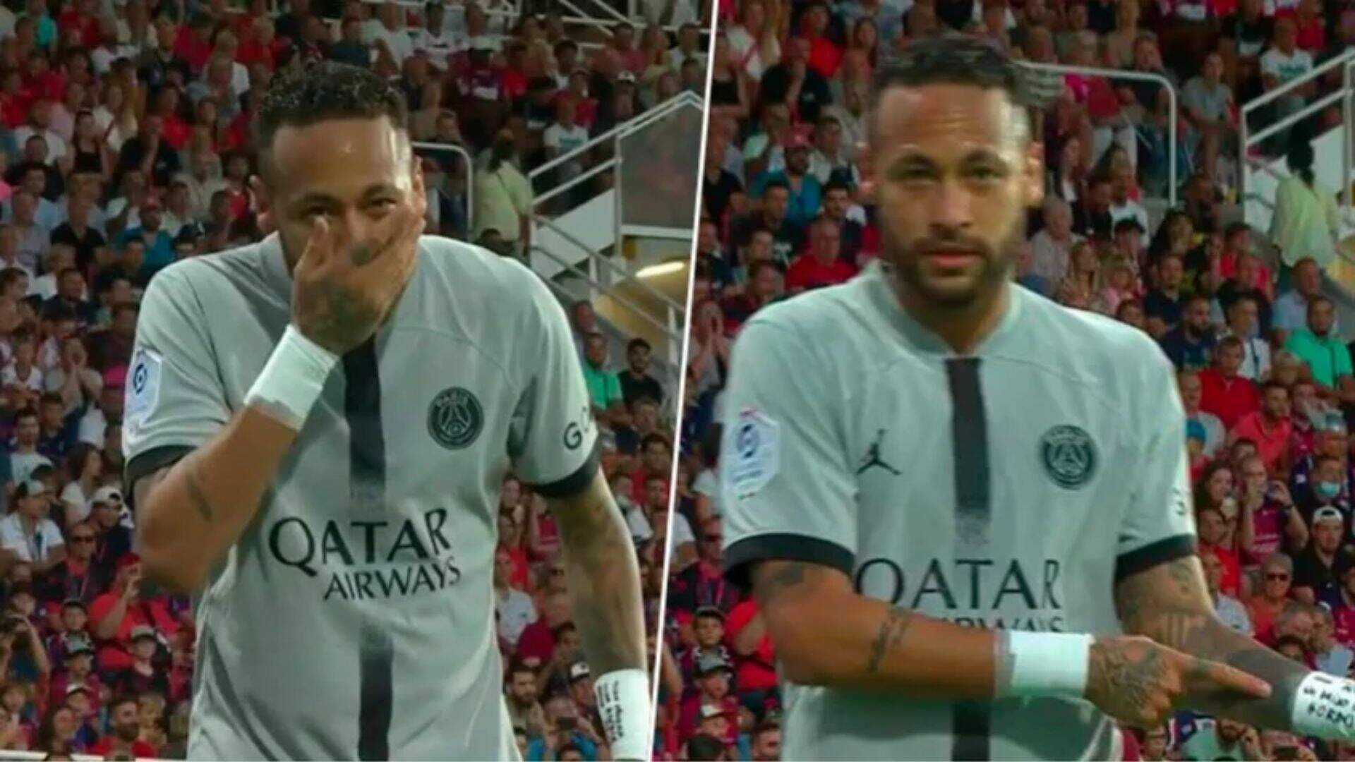 Durante jogo do PSG, Neymar faz homenagem emocionante a Jô Soares