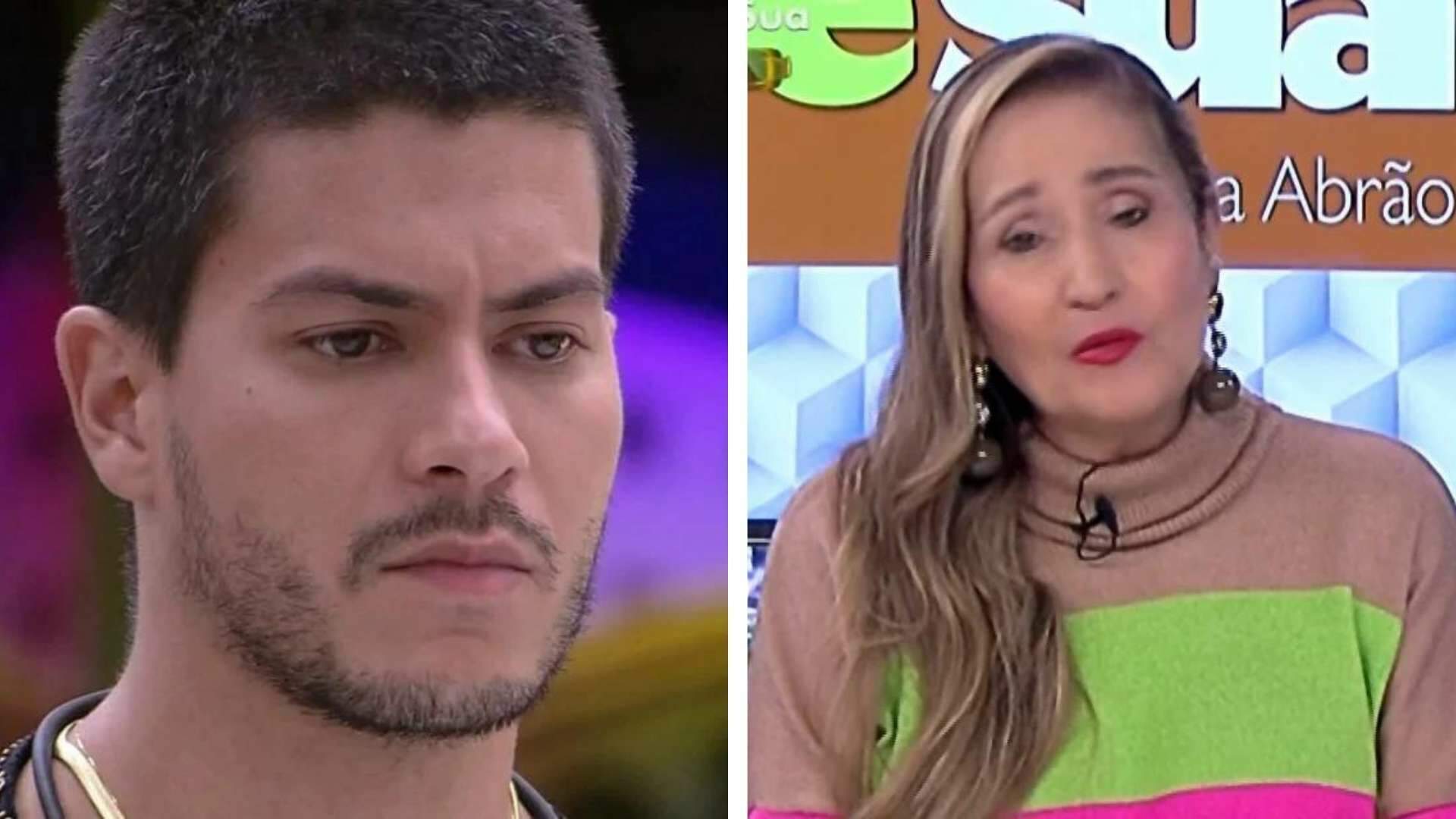 Sonia Abrão perde a linha ao vivo e acusa Globo de trair Arthur Aguiar: “Ele sofreu!”